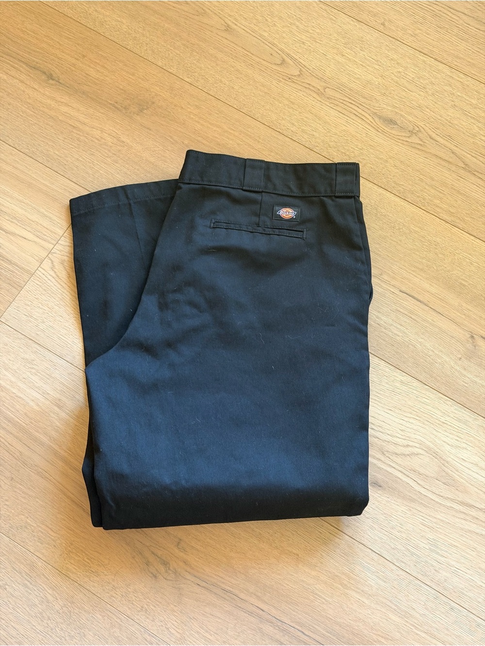 Dickies Black Straight-Leg Work Chinos